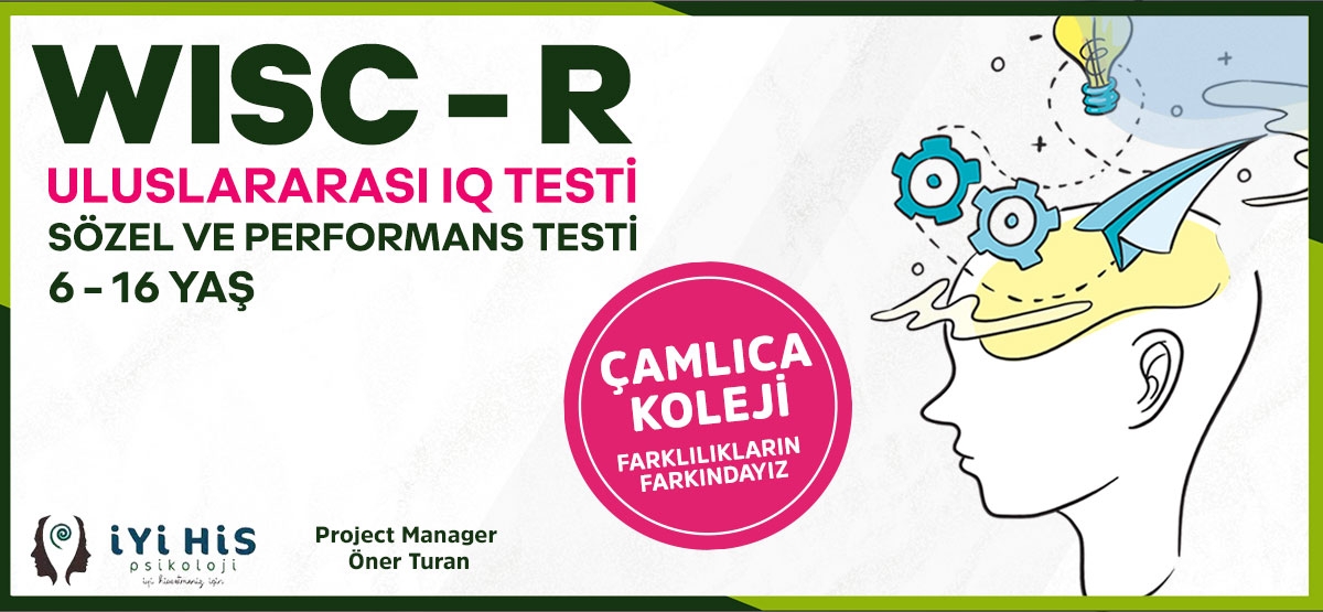 WISC - R Uluslararası IQ Testi 