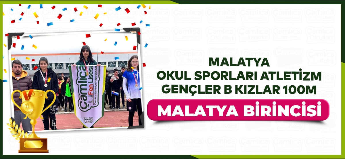 MALATYA OKUL SPORLARI ATLETİZM GENÇLER B KIZLAR 100 M 