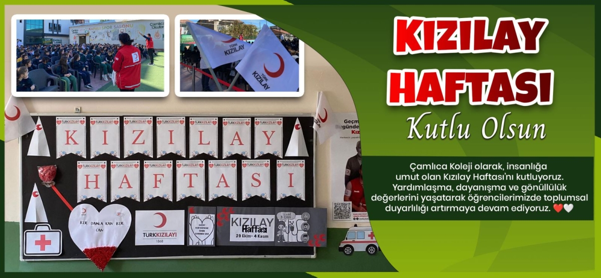 Kızılay Haftası Kutlu Olsun