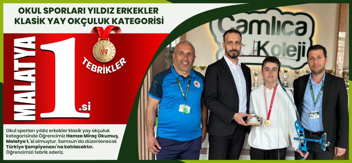 OKÇULUKTA ZİRVE BAŞARI: MALATYA BİRİNCİLİĞİ VE TÜRKİYE ŞAMPİYONASI YOLCULUĞU