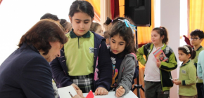 GELECEĞİN YAZARLARI YAZARLARLA BULUŞUYOR PROJEMİZ KAPSAMINDA ÜÇÜNCÜ ZİYARETÇİMİZ SARA GÜRBÜZ ÖZEREN OLDU