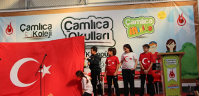 ÇAMLICA OKULLARI'NDA CUMHURİYET COŞKUSU