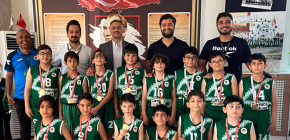 OKULLAR ARASI MİNİK  ERKEKLER  BASKETBOL TAKIMIMIZ MALATYA 1.Sİ 