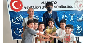SATRANÇ  MİNİK B GENEL KATEGORİSİNDE MALATYA 1.Sİ