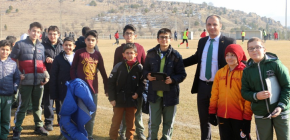ÖĞRENCİLERİMİZDEN, YENİ MALATYASPOR'A MORAL ZİYARETİ
