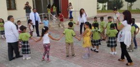 MİNİKLERİMİZİN ÇAMLICA KOLEJİNDE İLK GÜNÜ