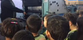 ÖZEL MALATYA ÇAMLICA OKULLARI 4-A SINIFI ÖĞRENCİLERİMİZDEN GAZETECİLERE RENKLİ ZİYARET