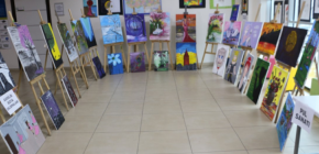 ÇAMLICA OKULLARINDA GÖRSEL SANAT SERGİSİ