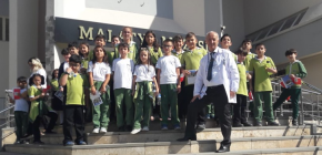 ÇAMLICA OKULLARI MÜZE GEZİSİNDE