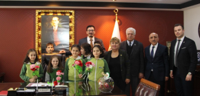 ÖĞRENCİLERİMİZDEN MALATYA BARO BAŞKANLIĞI'NA ZİYARET