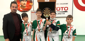  OKULLAR ARASI YILDIZ ERKEKLER  DART MÜSABAKASINDA  MALATYA 3.SÜ 