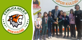 Özel Çamlıca Koleji Minik A Kızlar Yüzme Takımı Malatya Üçüncüsü Oldu!