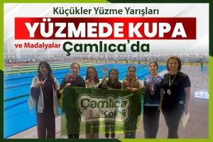 Yüzmede Kupa ve Madalyalar Çamlıca’da